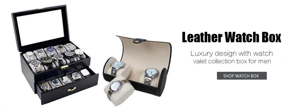 China best Leather Watch boxes on sales