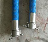 Blue color 1" Multi-purpose composite  hose / fuel oil delivery hose transfer of fuels and solvents