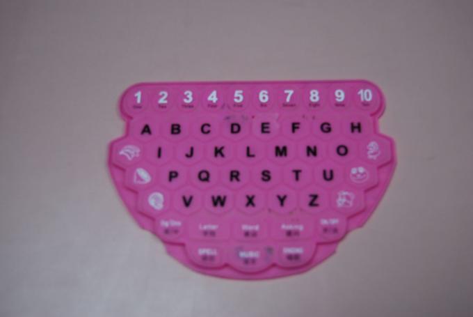 Customized Push Button Silicone Rubber Keypad For Electronic Equipment