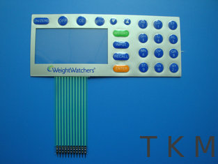 Graphic Overlay Keypad Membrane Switch  supplier
