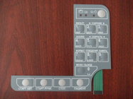 China Custom Made Embossed Flexible Membrane Switch PET / PC For Automobile Industry distributor