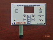 China Custom Made Keyboard Membrane Switch With EL Panel , Flexible FPC Circuit distributor