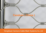 High Strength Flexible Stainless Steel Sleeve Net For Bridge Safety