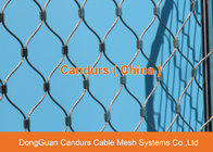 Flexible Stainless Steel Wire Rope Diamond Architectural Mesh