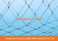 Flexible Stainless Steel Woven Rope Bird Cage Wire Mesh For Fencing