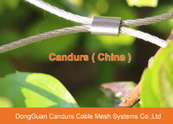 Flexible Stainless Steel Cable Rope Mesh For Green Plant Climbing