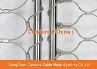 Flexible Stainless Steel Wire Cable Green Construction Safety Net