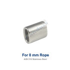 Precision 316l Stainless Steel Wire Ferrules For Wire Rope Sling