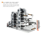 8 colors 450 350 550 Label Flexo printing machinery with one die cutting station and conveyor still image function