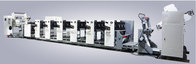 RY480 6C UV Drying Flexo Printing Machine with die cutting station video monitor