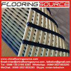 Non slip pvc tube wet area matting swimming pool matting and changing room matting Black Color Roll Size