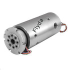 pneumatic /Hydraulic rotary joint 2 passages + Electric slip ring