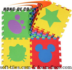 China Top Quality Puzzle Mat with Animals , Fruit and Traffic Non-toxic, Environmental supplier