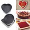 Nonstick Bakeware Springform Pan Set Bundle with 10-Inch Square, 9.8-Inch Round, 8.6-Inch Heart Shaped Cake Pan supplier