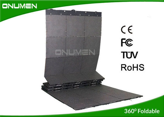 China High Resolution LED Display RGB IP65 , P9.375 Stage Background LED Screen Rental supplier