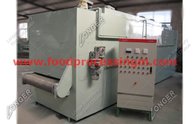 Continuous  Almond roasting machine for food industrial