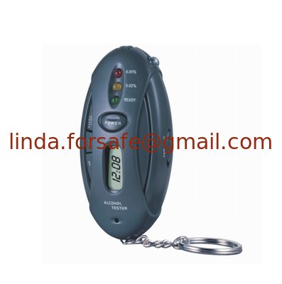 Car accessory Breath Alcohol tester Breathalyzer LED with keychain FS2120