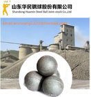 China Cr10 cast grinding metal balls for cement plant  industry