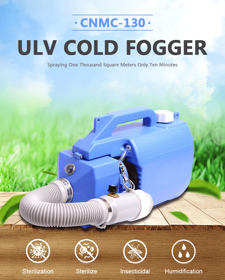 portable fogger machine electric ulv sprayer fogger cold electrostatic handheld sprayer