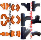 CISPI310 No Hub Cast Iron Pipe Fitings/ASTM A74 Cast Iron Hubless Pipe Fittings