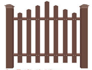 Plastic wood guardrail landscape material Environmental safety, square, park, WPE plastic wood fence