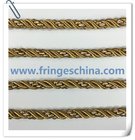 Shiny hot selling decorative round rope cord for home textile decoration