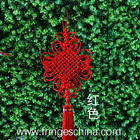 Traditional fluorescent tassels with chinese knot for home and graduation cap decoration
