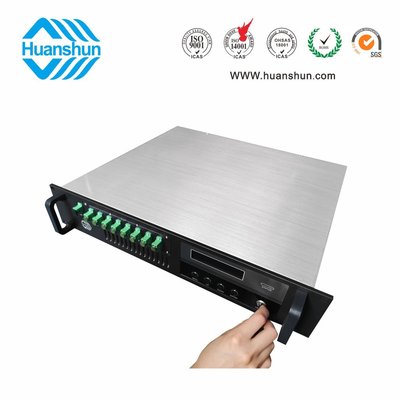 China Huanshun High Power Optical Amplifier (8ports output) supplier