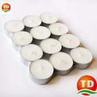 12G  metal cup white tealights candles made in China