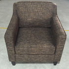 Hotel wooden  fabric upholstery lounge chair ,single sofa LC-0017