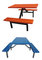 fiberglass or FRP dining table and square stool supplier