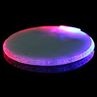 Weight Activated Round LED Acrylic Coaster For  Table Centerpieces, Weddings, Birthdays, KTV ,Night Club