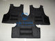 black color nij iv strike face bullet proof military tactical vest plate carrier supplier