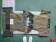 military tactical gear bullet proof vest with multi functional molle pouch supplier