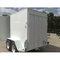 10x5 Fully Enclosed Tandem Trailer , Single Axle Enclosed Trailer With Brakes &amp; Ramp supplier