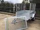 6x4 Fully Hot Dipped Galvanised Caged Trailer 750KG supplier