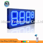 Blue Color 8.88 9 Outdoor Waterproof Remote Control Double Side LED Price Sign Board