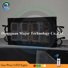 Double Side Remote Control Outdoor LED Gas Station Price Signs  with Light Box