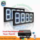 12 Inch High Brightness Outdoor Remote Control 888.8 White  Gas Price LED Signs‎
