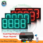 8" outdoor led digital petrol price station display for gas station