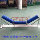 GCS company polyethylene conveyor roller idler of China /heavy duty conveyor mining idler trough grooved conveyor roller