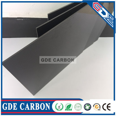 China Carbon Fiber Plate - Twill/Plain - Gloss/Matte - 0.03&quot; / 0.8MM THICK (+ OPTIONS) supplier