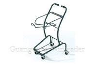 4 wheels professional design heavy duty airport shopping trolley cart