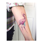 Factory Price Flamingo Animal Tattoo Sticker with Reasonable Price Body Painting