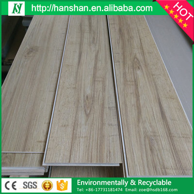 China plastic wood floor interlocking wood spc/pvc flooring construction steel plank supplier