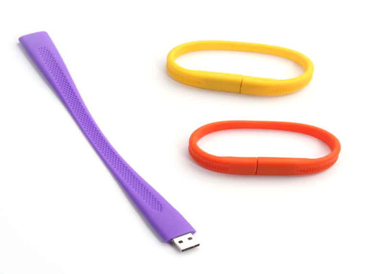 China colorful usb silicone wristband,silicone usb bracelet 2g 4g 8g 16g supplier