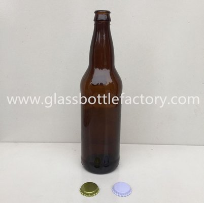 China 650ml Amber Beer Bottle supplier