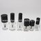 5ml,10ml,15ml Clear Glass Nail Polish Bottles With Black Cap And Brush supplier