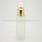 15ml,20ml,25ml,30ml,50ml,80ml,100ml,120ml,150ml Cylinder Glass Lotion Bottles &amp; 5g-100g Cosmetic Jars With Gold Lids supplier