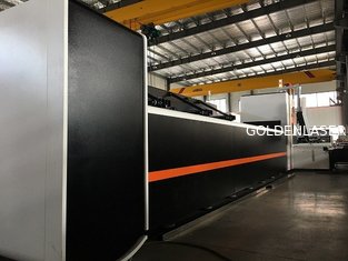 China Golden laser | P3080A tube laser cutting machine for warehouse industry supplier